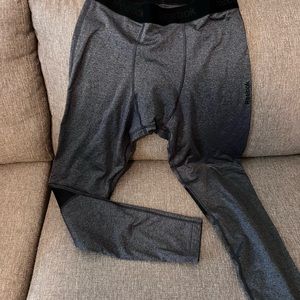 Rebok warm base layer pants for cold activities